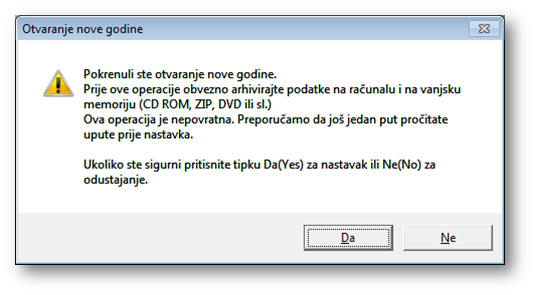 Nova poslovna godina